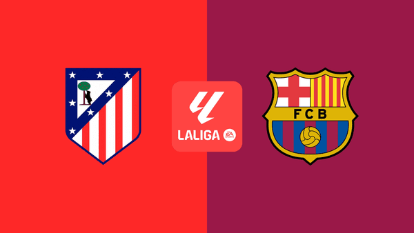 Atletico Madrid - Barcellona copertina del programma Atletico Madrid - Barcellona