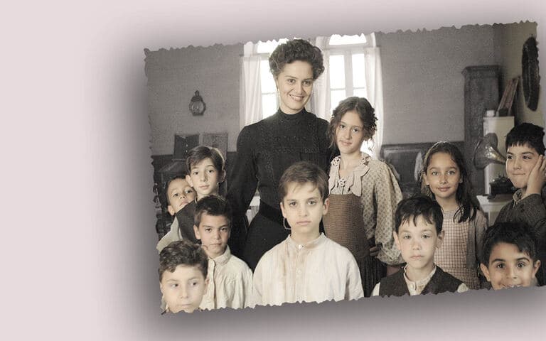 Maria Montessori una vita per i bambini copertina del programma Maria Montessori una vita per i bambini