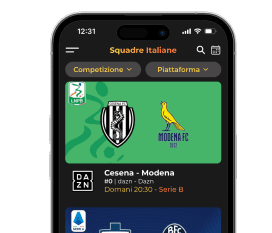 Immagine applicazione guida tv mobile