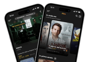 Immagine applicazione guida tv mobile