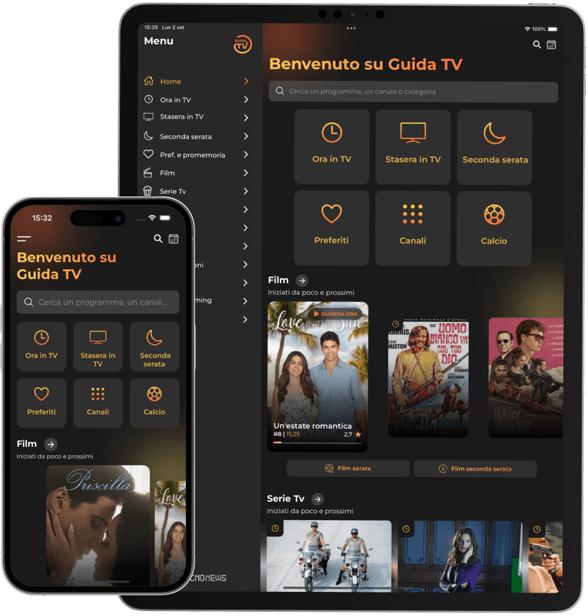 Immagine applicazione guida tv