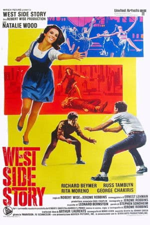 copertina del programma West side story