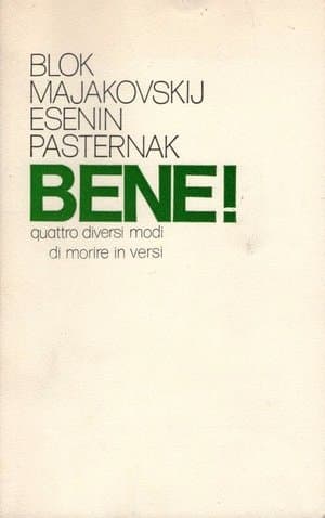 copertina Bene! Quattro diversi modi di morire in versi