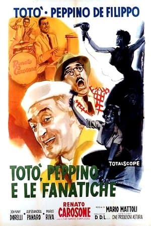 copertina del programma Totò, Peppino e le fanatiche