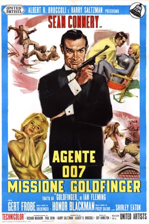 copertina del programma Agente 007 - Missione Goldfinger