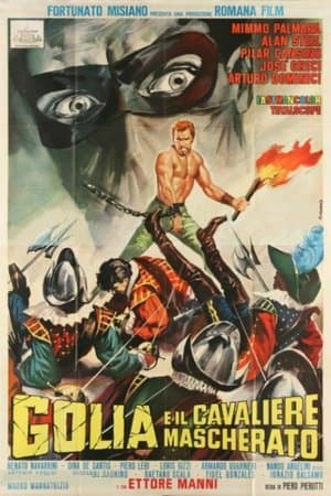 copertina del programma Golia contro il cavaliere mascherato