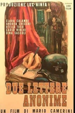 copertina del programma Due lettere anonime