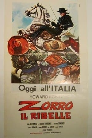 copertina Zorro il ribelle