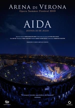 copertina del programma Aida (Arena di Verona 2025)