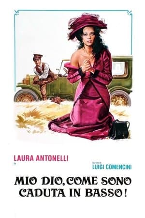 copertina del programma Mio Dio, come sono caduta in basso!