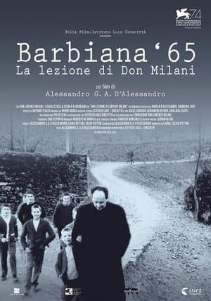 copertina Barbiana '65 - La Lezione Di Don Milani