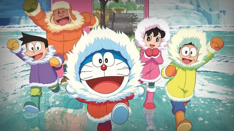 copertina Doraemon - La grande avventura in Antartide