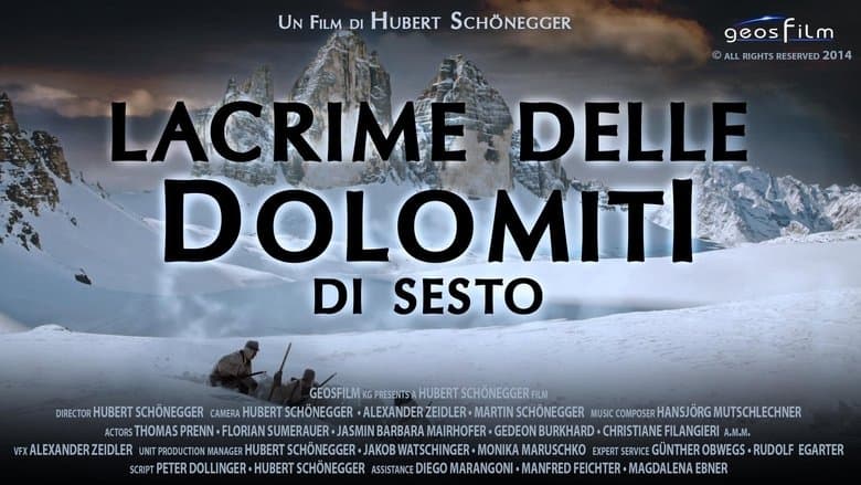 copertina Lacrime delle Dolomiti di Sesto