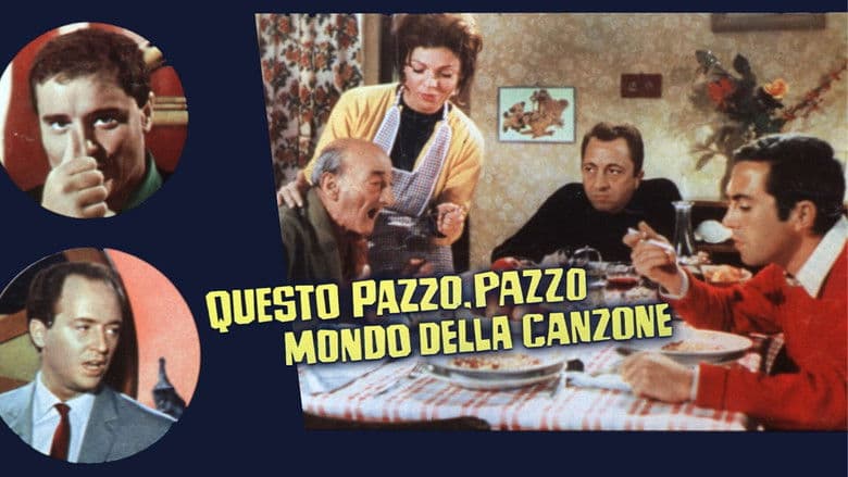 copertina del programma Questo pazzo, pazzo mondo della canzone
