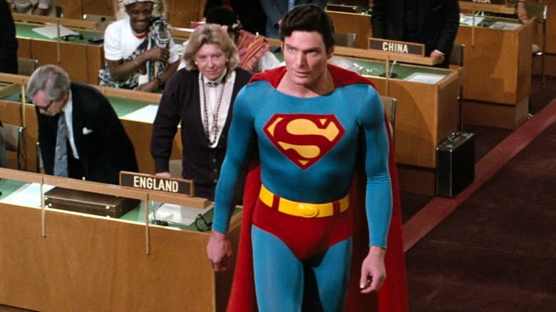 copertina del programma Superman IV