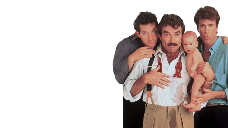 copertina Tre scapoli e un bebè