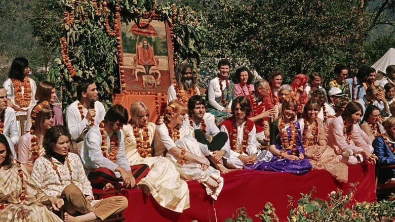 copertina del programma I Beatles E L'India