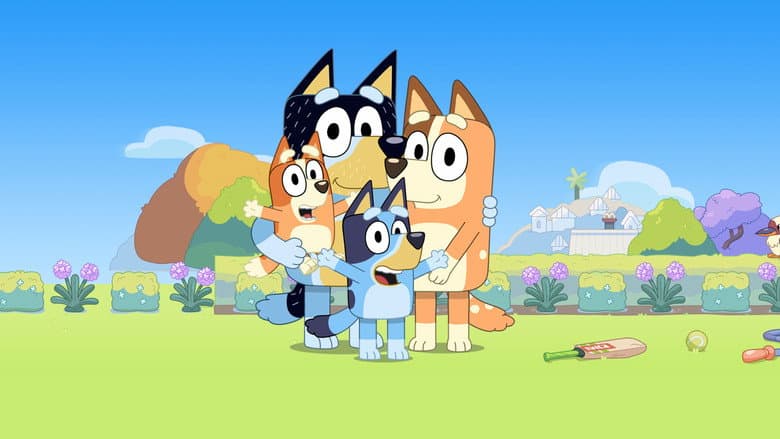 copertina del programma Bluey