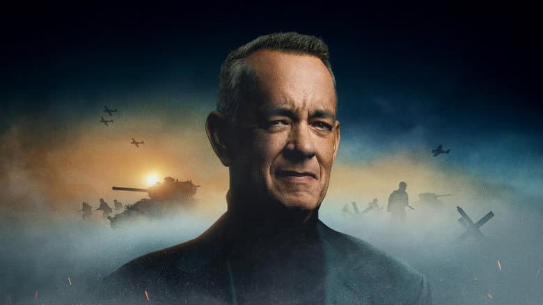 copertina del programma World War II con Tom Hanks
