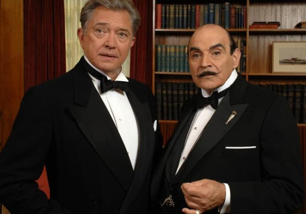 copertina del programma Poirot: Tragedia in teatro