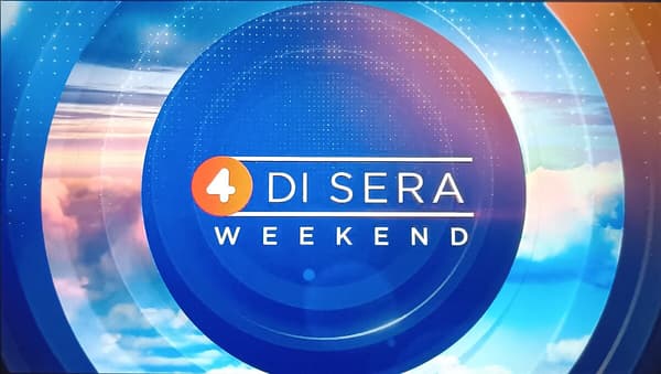 copertina del programma 4 di sera weekend '25-'26