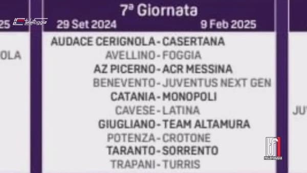 copertina del programma Latina - Cavese