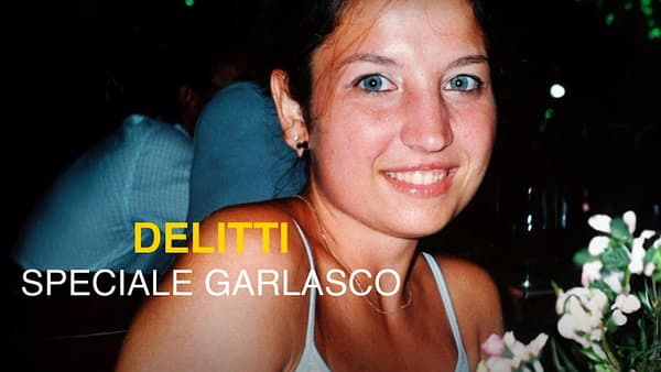 copertina del programma Delitti - Speciale Garlasco