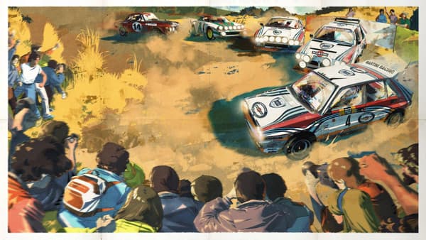 copertina Lancia - La leggenda del rally