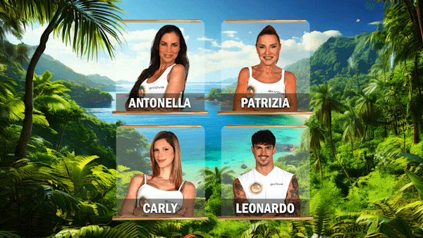 copertina del programma Isola dei famosi (l) : i naufraghi