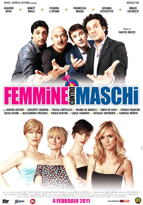 copertina del programma Femmine contro maschi