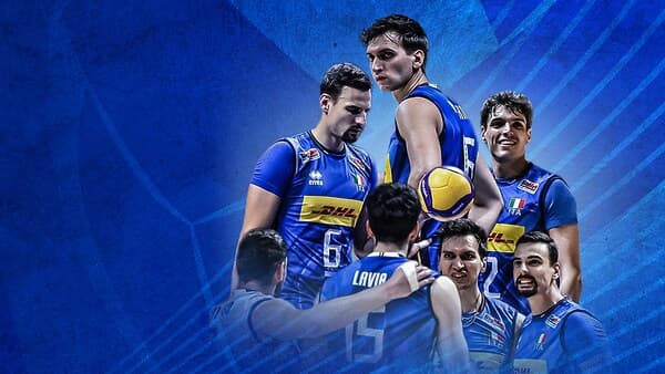 copertina del programma Europei Di Pallavolo Maschile 2026 - Gruppo A: Italia - Svezia