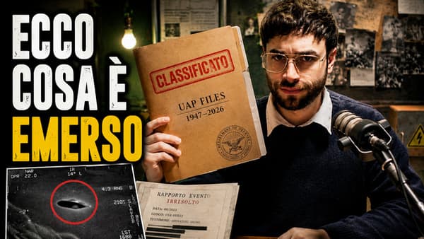 copertina del programma Ufo: il mondo vuole sapere la verita' sui dossier americani'26