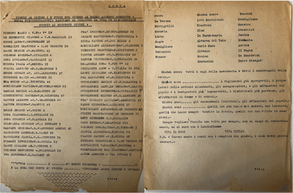 copertina del programma La guerra occulta di Franco