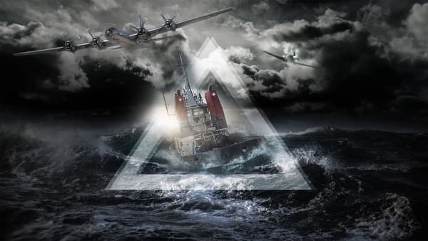 copertina del programma La maledizione delle Bermuda