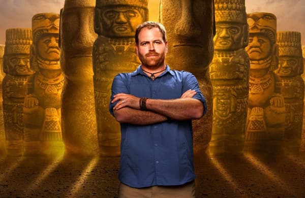 copertina del programma Mondi perduti con Josh Gates