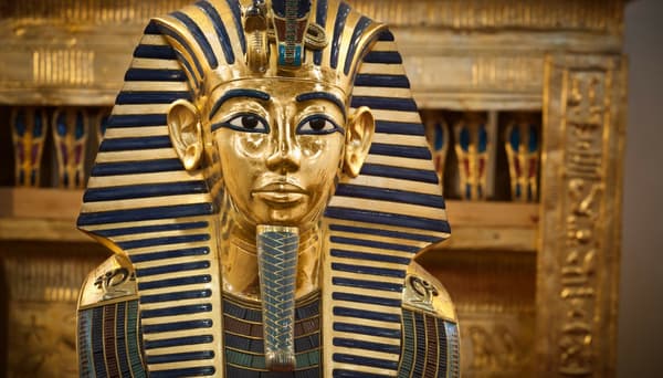 copertina del programma Tutankhamon: il faraone dei misteri
