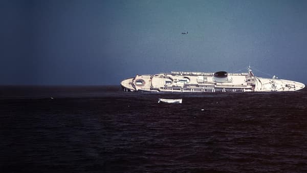 copertina del programma La7 Storia: Il Naufragio della Andrea Doria