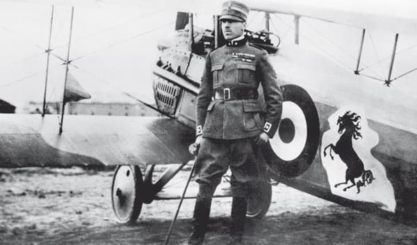 copertina Francesco Baracca - L'Aviatore Rampante