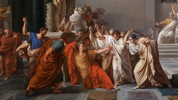 copertina del programma Giulio Cesare. Cronache Dalla Guerra Civile