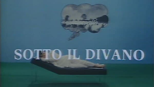 copertina Sotto Il Divano - Adriana Asti E Cesare Musatti