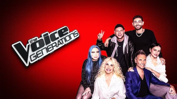 copertina del programma The Voice Generations - Blind Auditions
