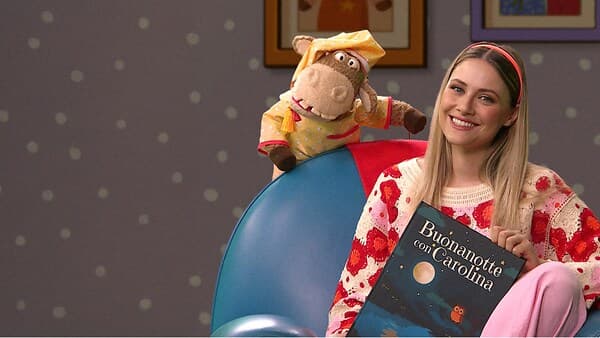 copertina Buonanotte Con Carolina - Storie E Letterine - Carolina, Lallo E Il Cuore Di Luce