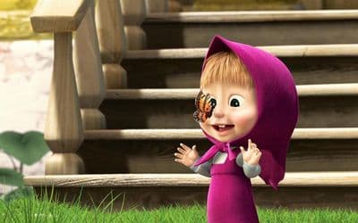 copertina del programma I Racconti Di Masha - La Fanciulla Delle Nevi