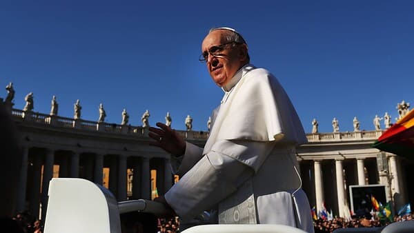 copertina del programma Francesco, Venuto Quasi Dalla Fine Del Mondo