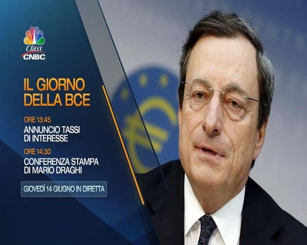 copertina BCE - Annuncio tassi