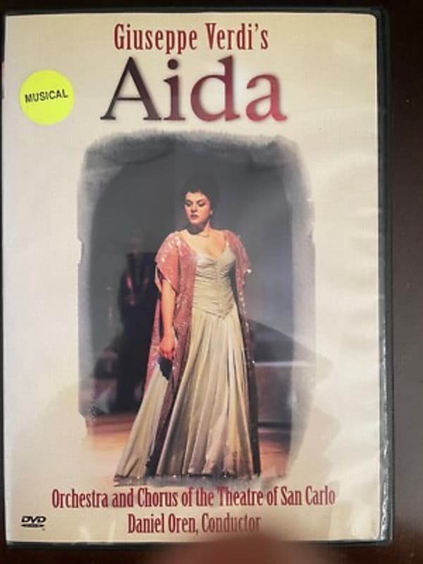 copertina Aida (Teatro San Carlo - De Bosio-Oren)