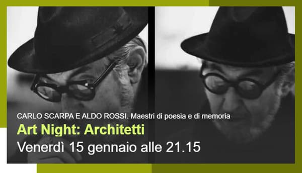 copertina Carlo Scarpa E Aldo Rossi Maestri Di Poesia E Di Memoria