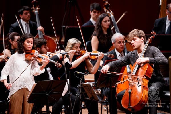 copertina del programma Concerti Accademia Nazionale S. Cecilia - Guggeis Shoji Pagano