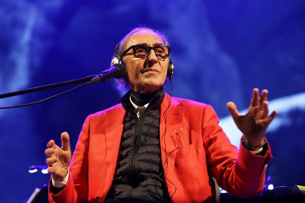 copertina Franco Battiato in tournée