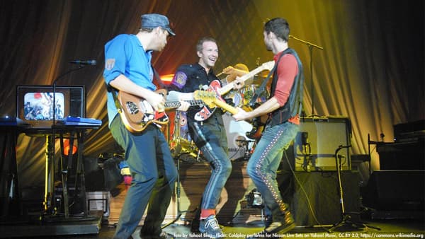 copertina del programma Rock Legends: Coldplay